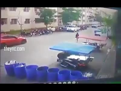 the trash in it's place