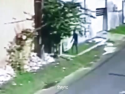 Moron Accidentally Sets Himself on Fire