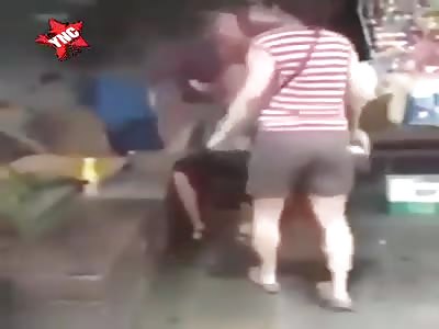 a bitch daughter, hit her mother