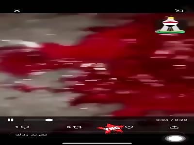 It is the blood of Najaf youths being slaughtered by Iranian militias