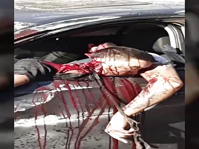 Brutal accident Serious damage