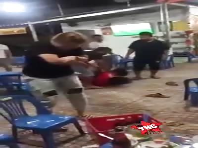 Brutal fight of deaf mutes