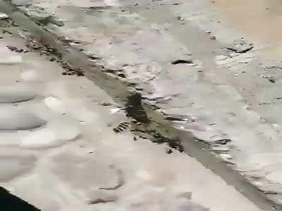 Father cries for his newly executed son