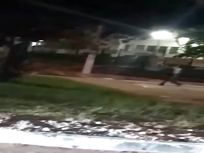 Hitman open fire in street