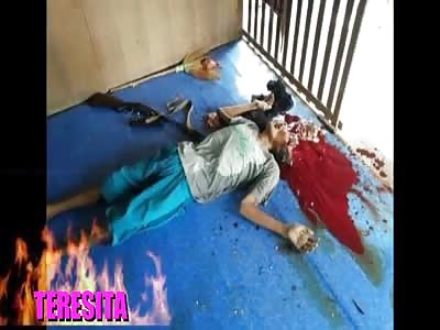 Brutal suicide, shotgun shot in the head