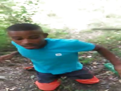 BRAZIL: Gang Member Protects His Territory