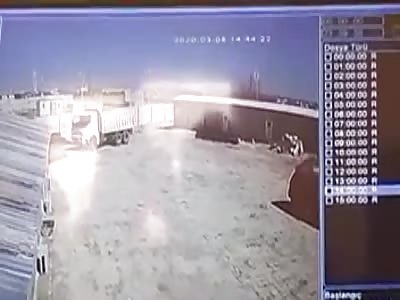 Er Raide, a car bomb exploded in Aleppo countryside