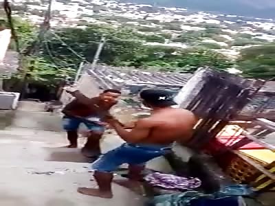 BRAZIL: Captured Mugger Begs for Mercy