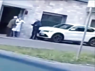 Old man beaten by doctor