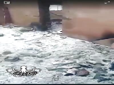 man is burned alive in his home