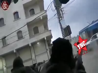 Enemy eliminated with rocket launcher