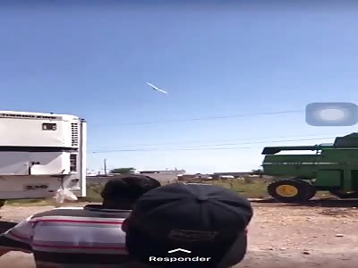 Accident, light aircraft that pirouettes in the air plummets