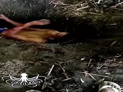 Brutal pistol execution