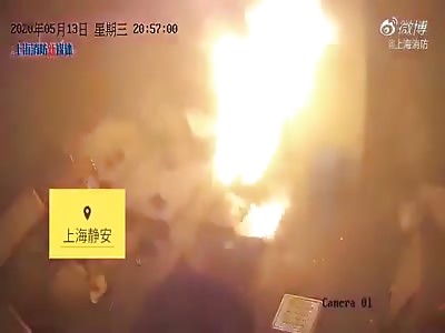 Accident, electric car overload