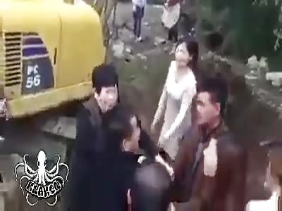 DAMN: Woman Hit by Heavy Machinery. (Final Destination) 