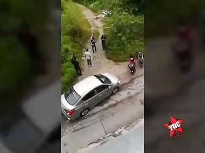 dead man with machete wounds