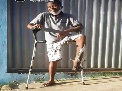 disabled young man dies in accident