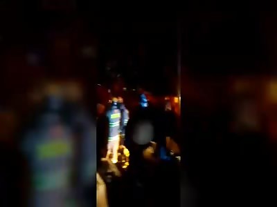 brutal vehicle accident, crushed to death