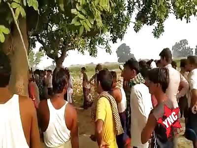 young suicide, hanging on the tree