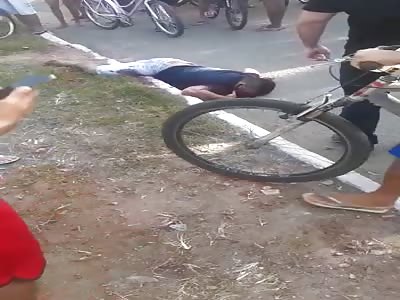 man shot multiple times