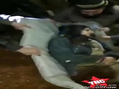 body of one of the mujahideen from Ali Ibn Abi Talib's army