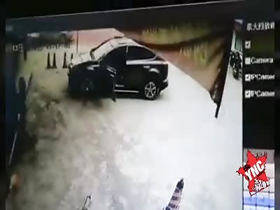 not putting on the handbrake could be dangerous