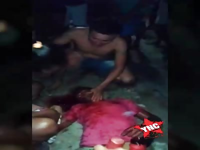 brutal machete murder