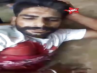 man seriously wounded by gunshots