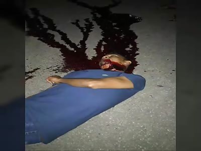 man shot to death in the head