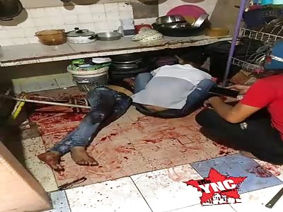 man was attacked with machete