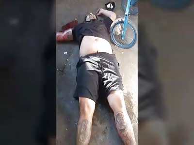 man killed by multiple shots in the head