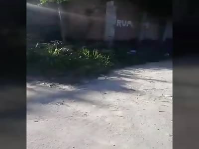 murdered man with disfigured face