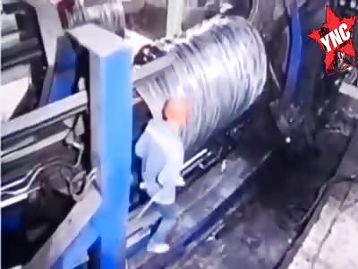 DAMN! Huge Machine Kills Worker Instantly