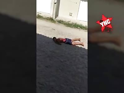 Young man killed with multiple shots.