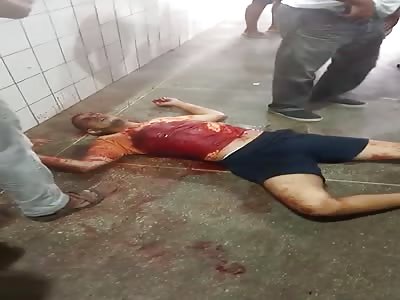 Man was shot multiple times outside the market