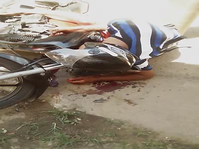 Man shot in the head.