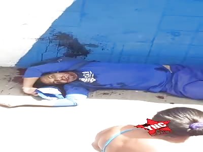 Corpse of a man shot to death