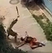 Savagely Hacked in Broad Daylight