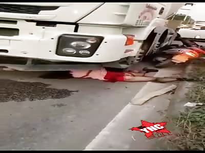 Woman dies in tragic accident