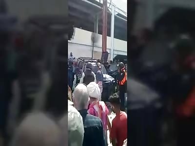 Man crushed to death