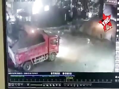 Horrible Work Accident (Crushed & Buried Alive)