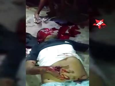 Young man was killed in the street