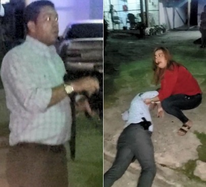 Air Force Lieutenant is Shot after Waving a Gun to Another Armed Civilian