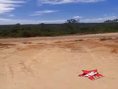 Murdered and semi-burned men