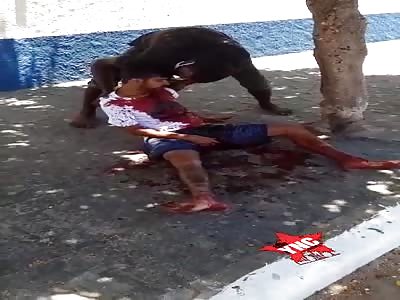 man in his last moments of life