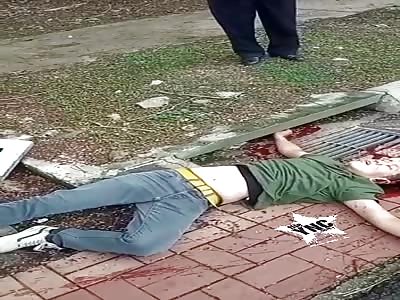 Bad day to work on a motorcycle