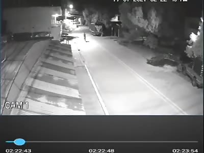 Hitman opens fire and kills cyclist