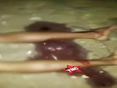 Man in his last moments of life