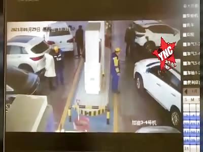 Lol, crushed by gas pump