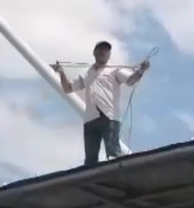 Hung Himself In Public